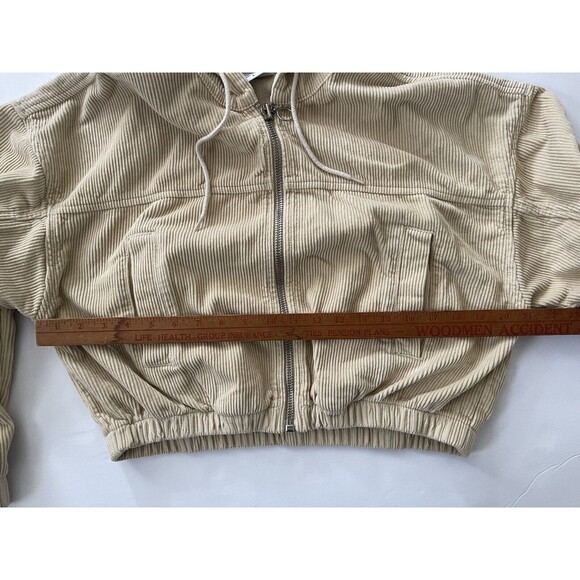 Urban Outfitters Women's‎ Yellow and Cream Jacket BDG Size large - Picture 5 of 8